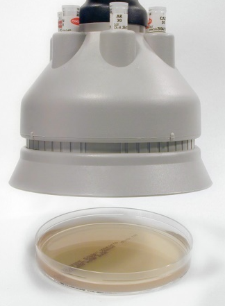 Thermo-Scientific Oxoid Antimicrobial Susceptibility Disc Dispenser - For 6 Cartridges, 90mm Plates